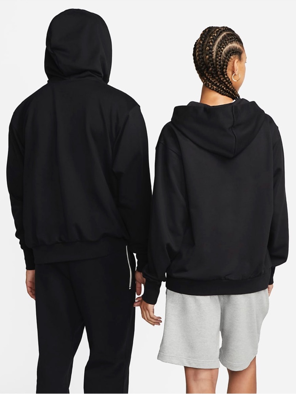 LIKE NEW Nike Dri-Fit Standard Issue Hoodie Sweatshirt Black Men’s Large Tall LT - Picture 3 of 15